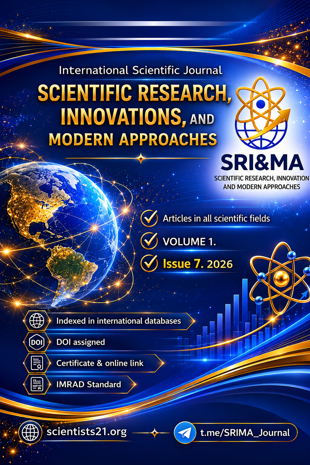 					View Vol. 1 No. 7 (2026): SCIENTIFIC RESEARCH,  INNOVATIONS, AND MODERN APPROACHES
				
