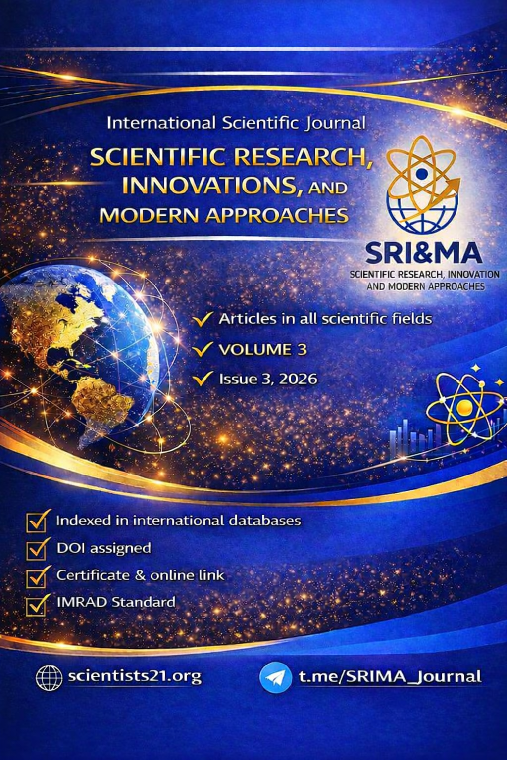 					View Vol. 3 No. 3 (2026): SCIENTIFIC RESEARCH,  INNOVATIONS, AND MODERN APPROACHES
				